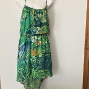 City Triangles Cut Out In back- cute Sundress NWOT